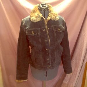 Wilsons leather fur coat